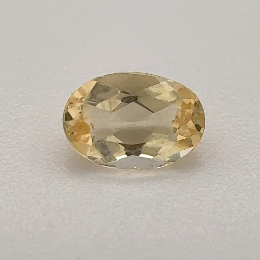 Oval Yellow Topaz 0.7ct loose gemstone