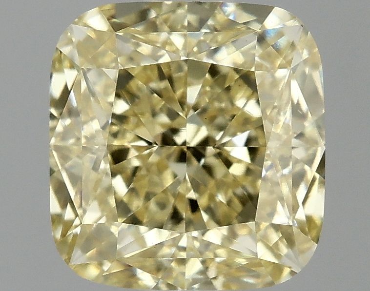 Cushion Fancy Intense Yellow Lab-grown Diamond 1.58ct VS1 loose diamond