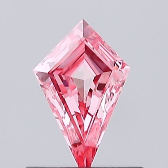 Kite Fancy Vivid Pink Lab-grown Diamond 0.19ct VVS2 loose diamond