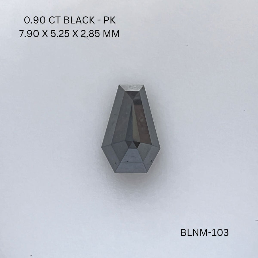 Other Black Natural Diamond 0.9ct I1 loose diamond