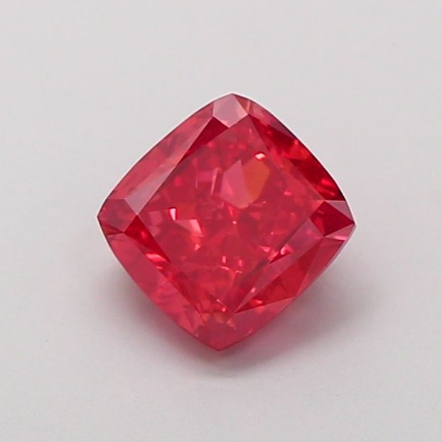 Cushion Fancy Vivid Red Lab-grown Diamond 1.2ct VS2 loose diamond