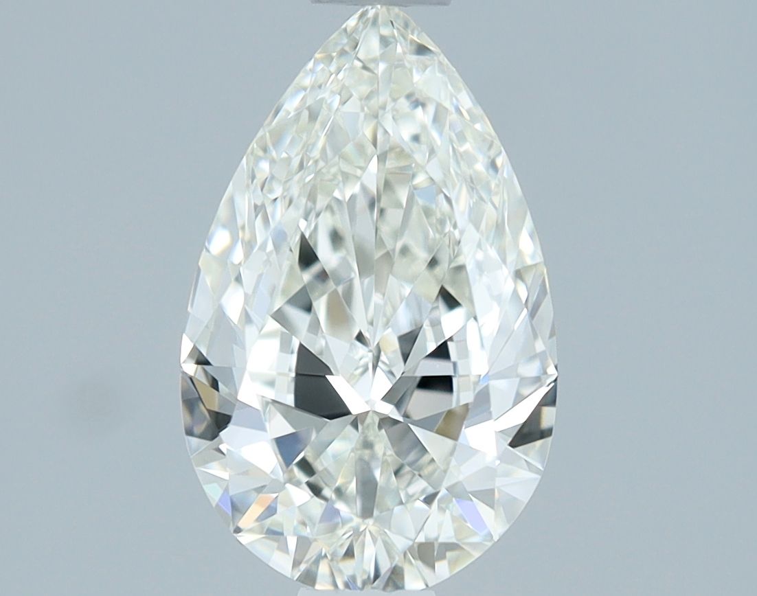 Pear Natural Diamond 1.03ct H IF