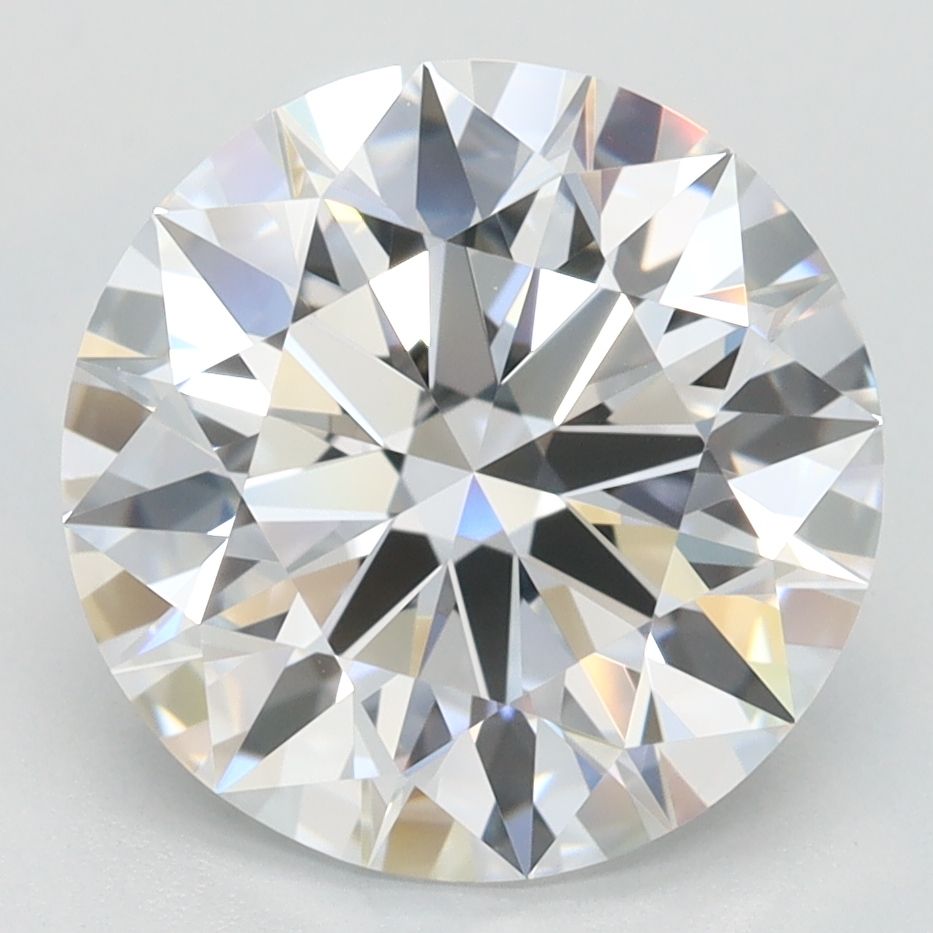 Round Lab-Grown Diamond 3.47ct D IF