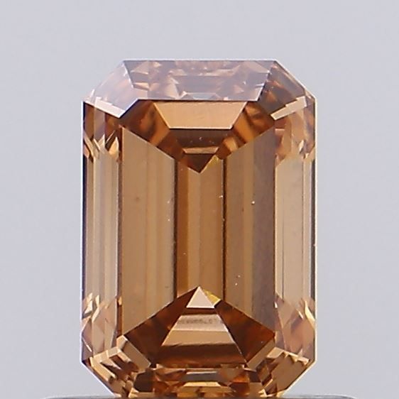 Emerald Fancy Brown Lab-grown Diamond 0.69ct VS1 loose diamond