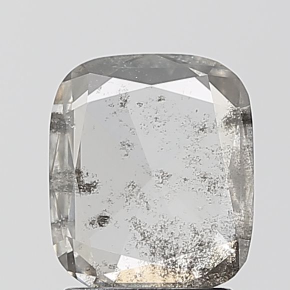 Cushion Salt And Pepper Lab-grown Diamond 1.21ct I1 loose diamond