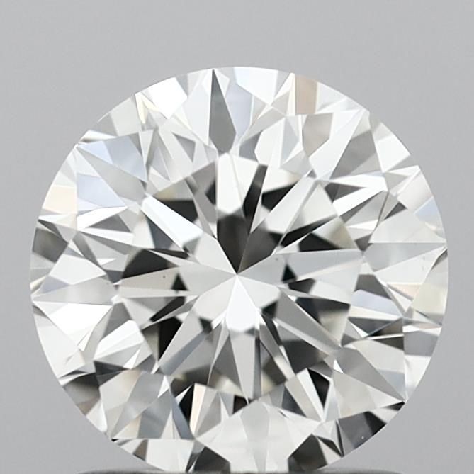 Round Natural Diamond 1.07ct H VVS2