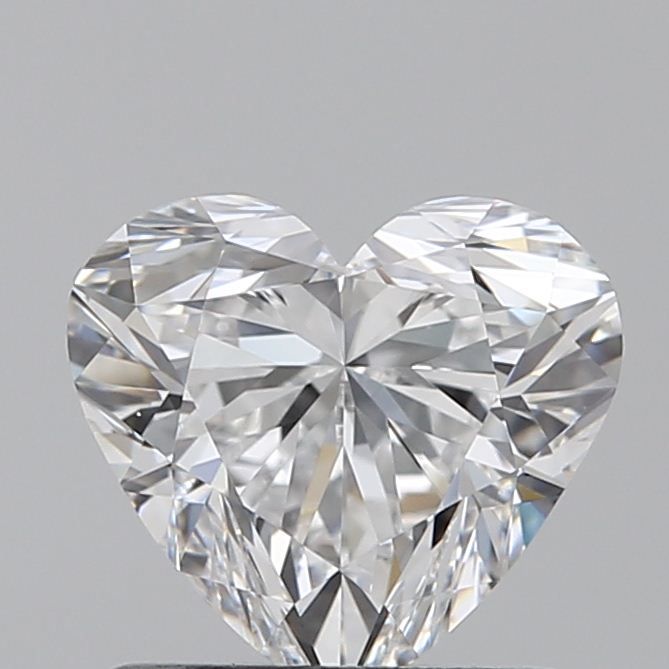 Heart Natural Diamond 0.91ct D VS1