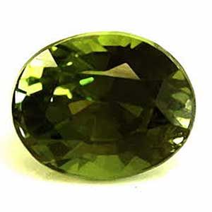 Oval Green Alexandrite 0.57ct loose gemstone
