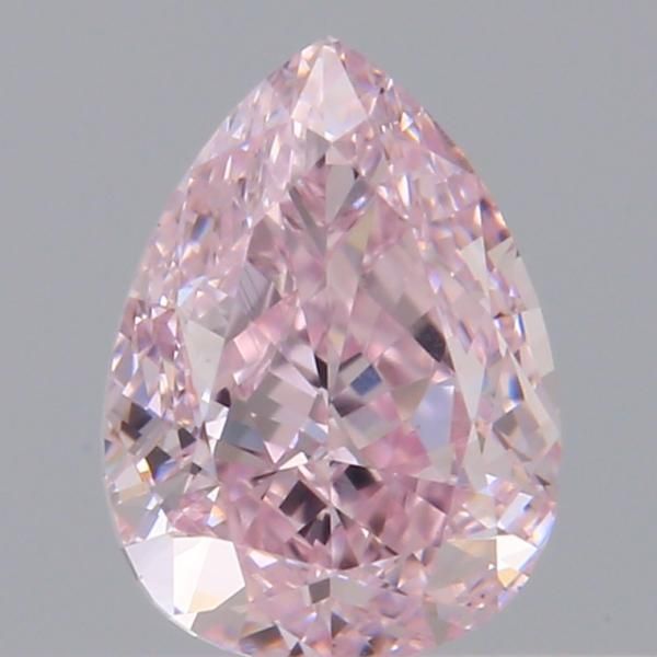 Pear Fancy Light Purplish Pink Natural Diamond 0.31ct VS2 loose diamond