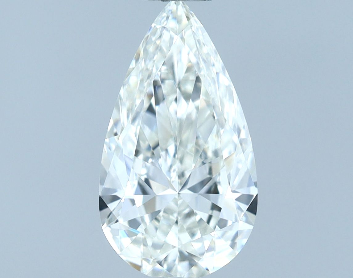 Pear Natural Diamond 0.62ct G VVS2