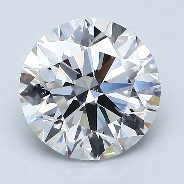 Round Natural Diamond 1.81ct E VS2