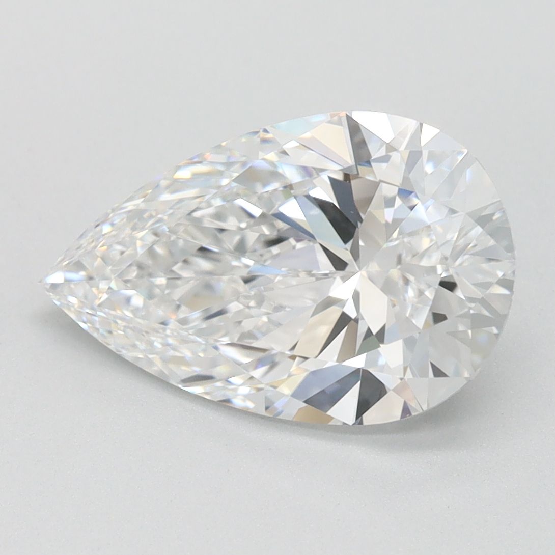 Pear Lab-Grown Diamond 2.06ct D FL