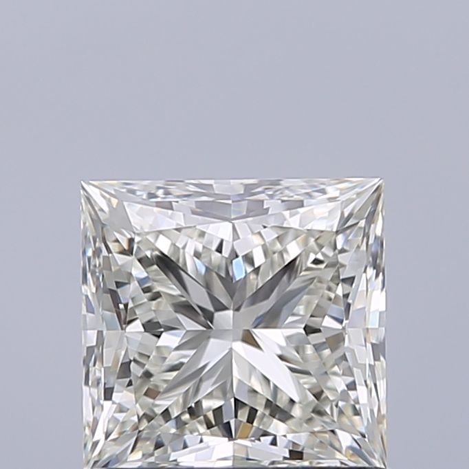 Princess Natural Diamond 0.90ct I IF