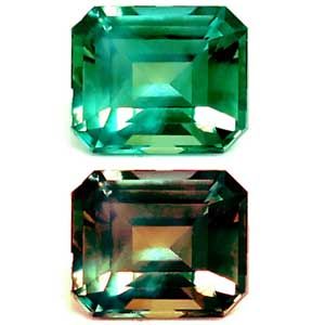 Emerald Green Alexandrite 0.18ct loose gemstone