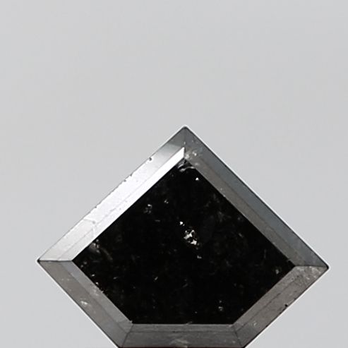 Trilliant Black Natural Diamond 0.71ct VS1 loose diamond