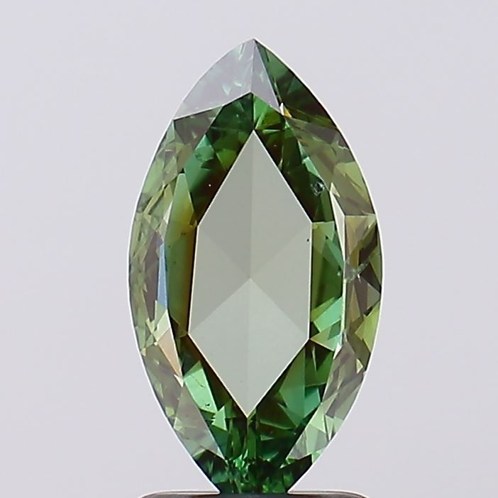 Rose Fancy Vivid Green Lab-grown Diamond 1.56ct VS2 loose diamond