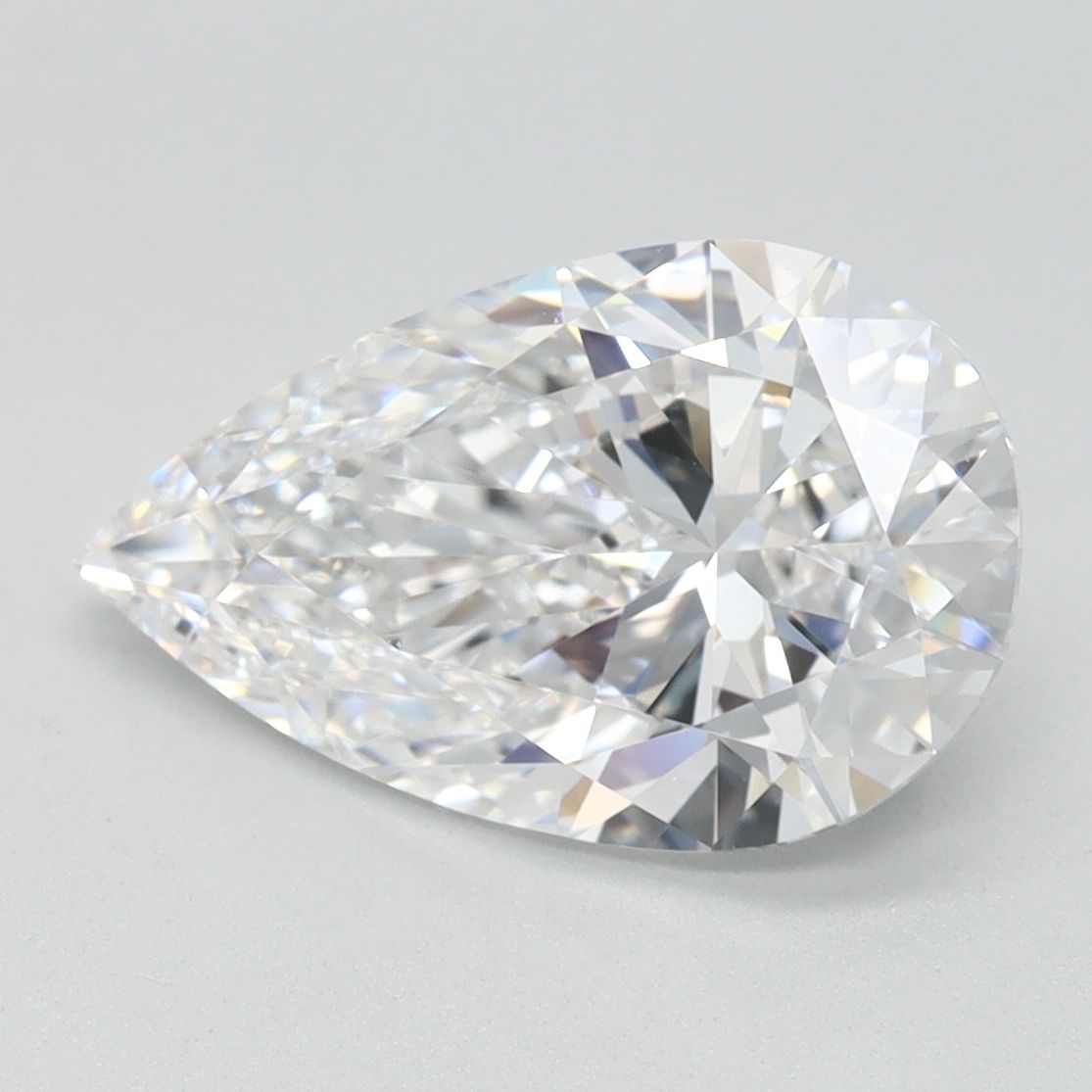 Pear Lab-Grown Diamond 2.19ct D FL