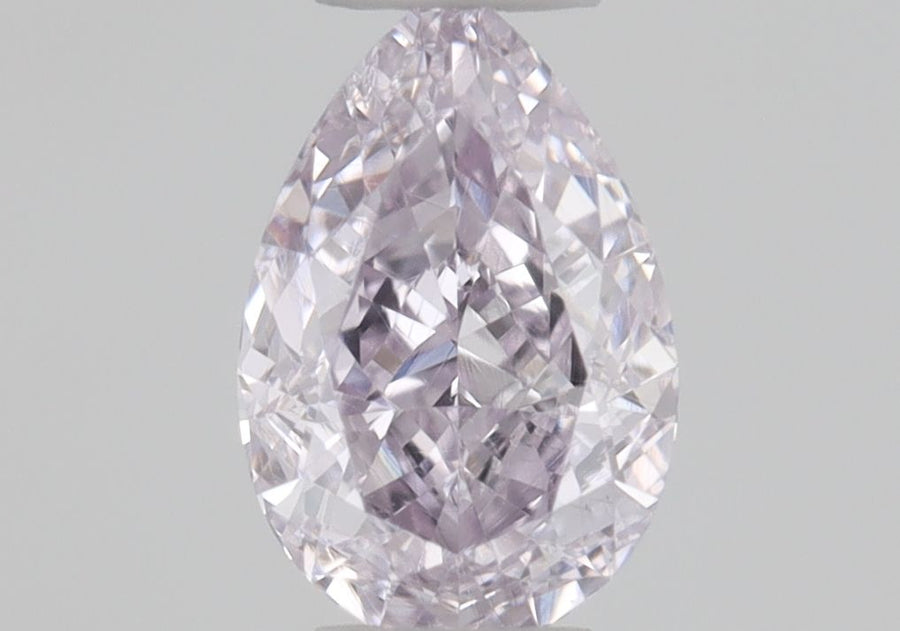 Pear Fancy Pink Purple Natural Diamond 0.23ct SI1 loose diamond