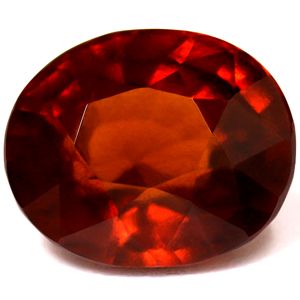 Oval Orange Garnet 9.11ct loose gemstone