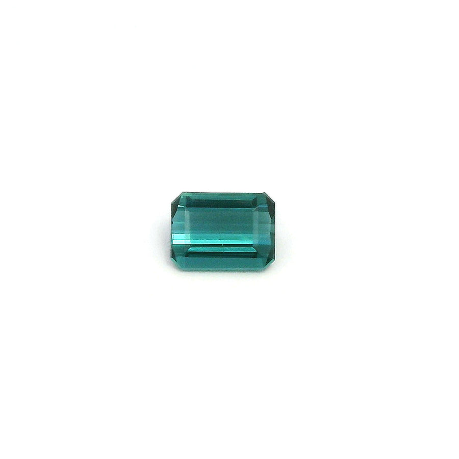 Octagonal Blue Tourmaline 0.38ct loose gemstone