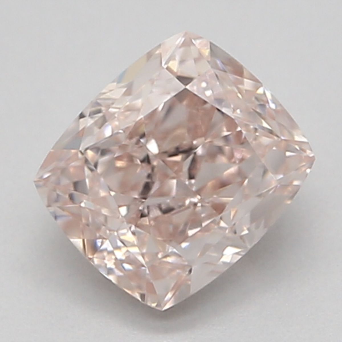 Cushion Fancy Brownish Pink Natural Diamond 0.51ct IF loose diamond