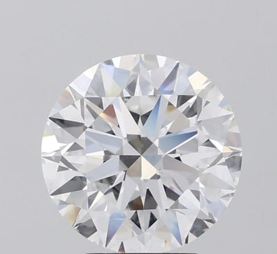 Round Lab-Grown Diamond 4.00ct D VVS1