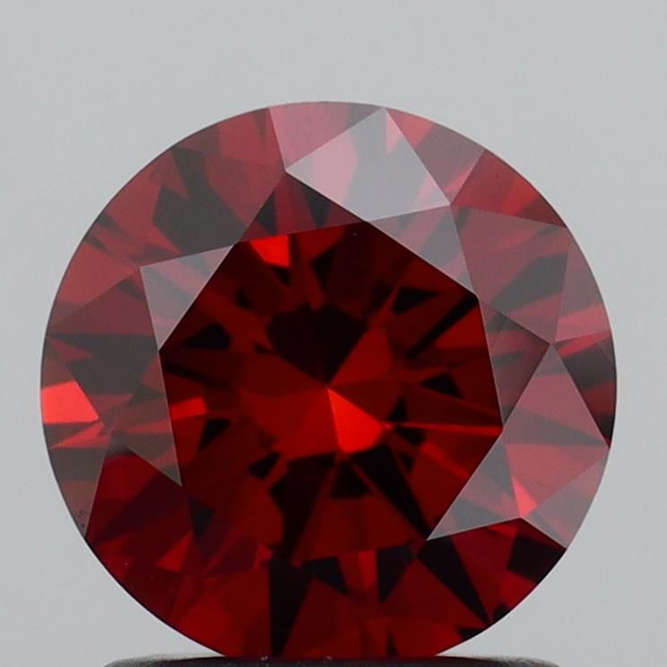 Round Fancy Deep Orangey Brown Lab-grown Diamond 1.27ct VS1 loose diamond