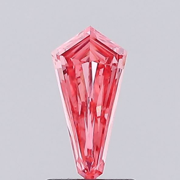 Kite Fancy Vivid Pink Lab-grown Diamond 0.59ct VVS2 loose diamond