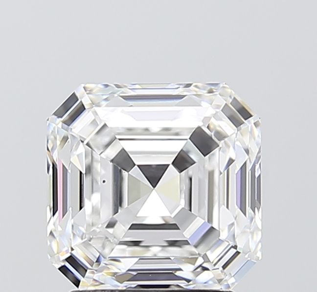 Asscher Lab-Grown Diamond 2.59ct D VVS1