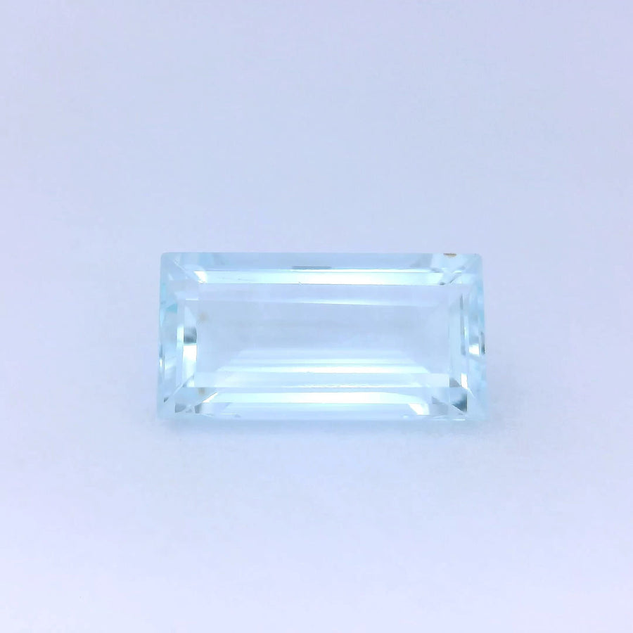 Baguette Blue Aquamarine 2.41ct loose gemstone