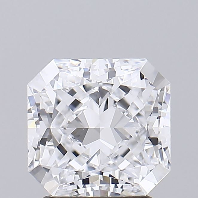 Square Radiant Lab-Grown Diamond 2.06ct D VVS1