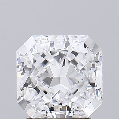 Square Radiant Lab-Grown Diamond 2.06ct D VVS1