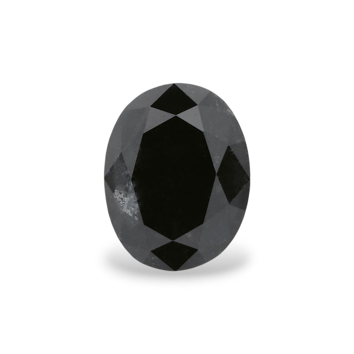 Oval Fancy Black Natural Diamond 1.36ct VVS2 loose diamond