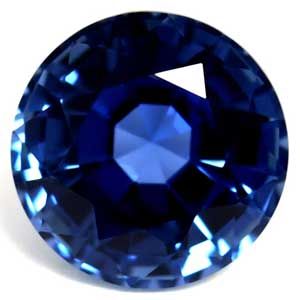 Round Blue Sapphire 1.48ct loose gemstone