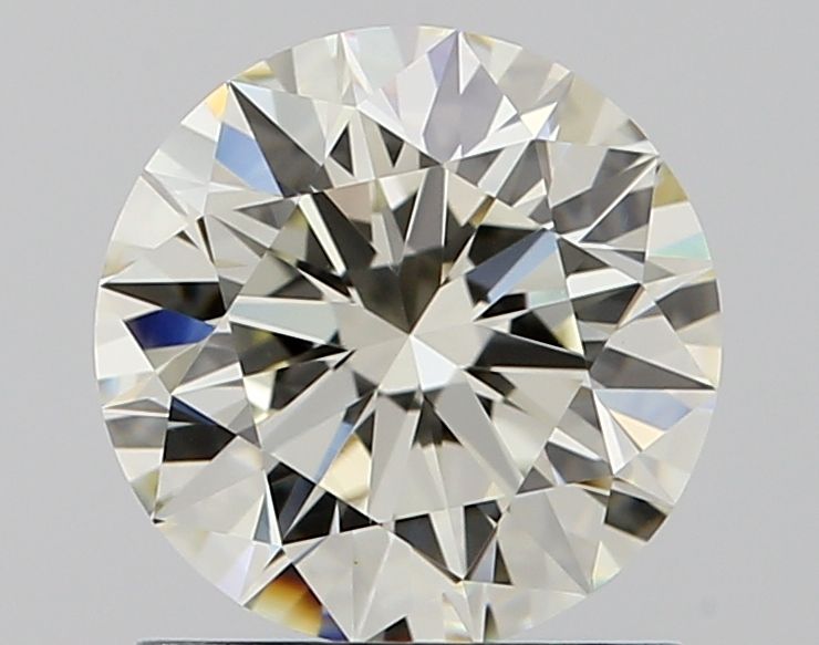 Round Natural Diamond 1.09ct J IF