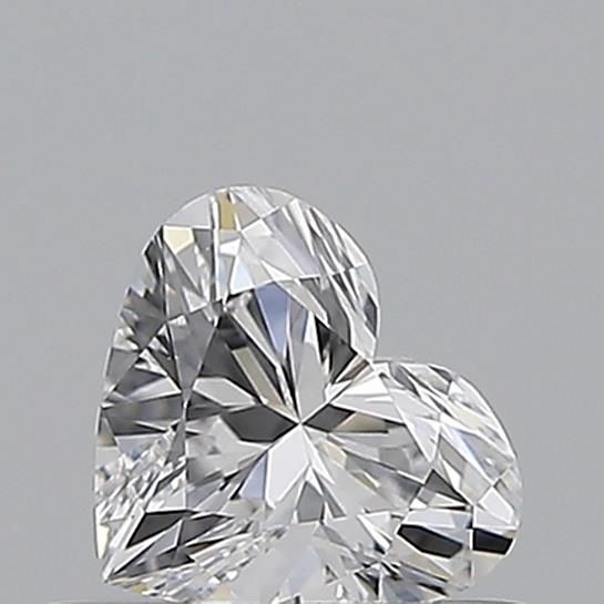 Heart Natural Diamond 0.52ct D VS1