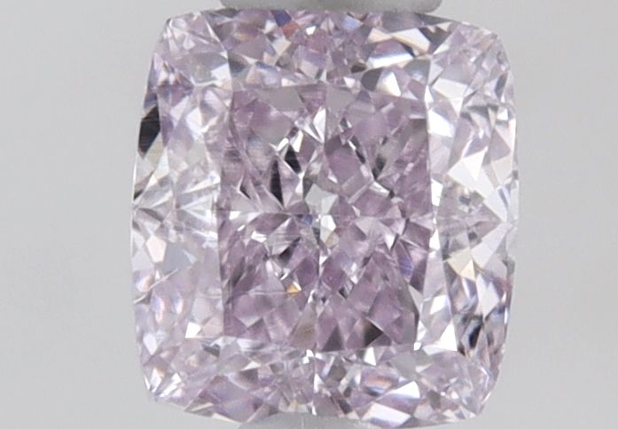 Cushion Fancy Pink Purple Natural Diamond 0.3ct SI1 loose diamond