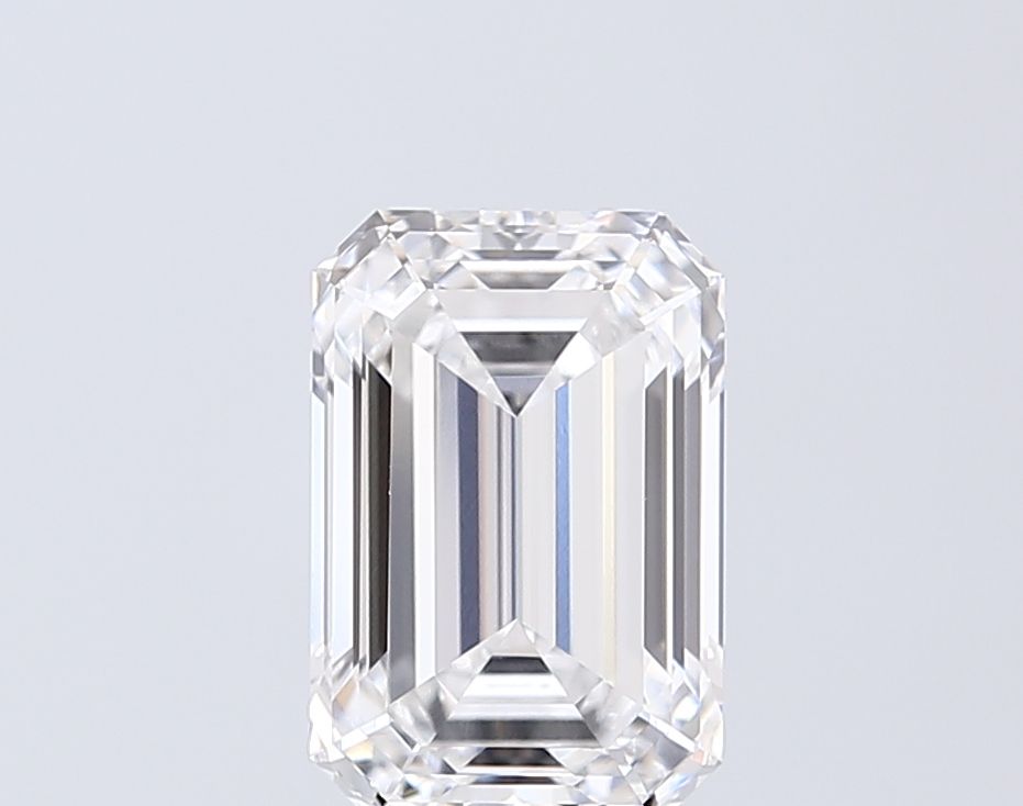 Emerald Lab-Grown Diamond 3.04ct D VVS1