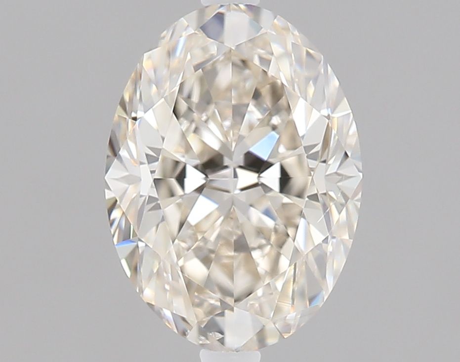 Oval K Faint Brown Natural Diamond 1.2ct SI1 loose diamond