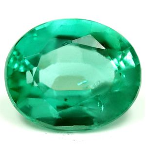 Oval Green Emerald 3.49ct loose gemstone