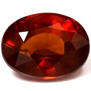 Oval Orange Garnet 8.86ct loose gemstone