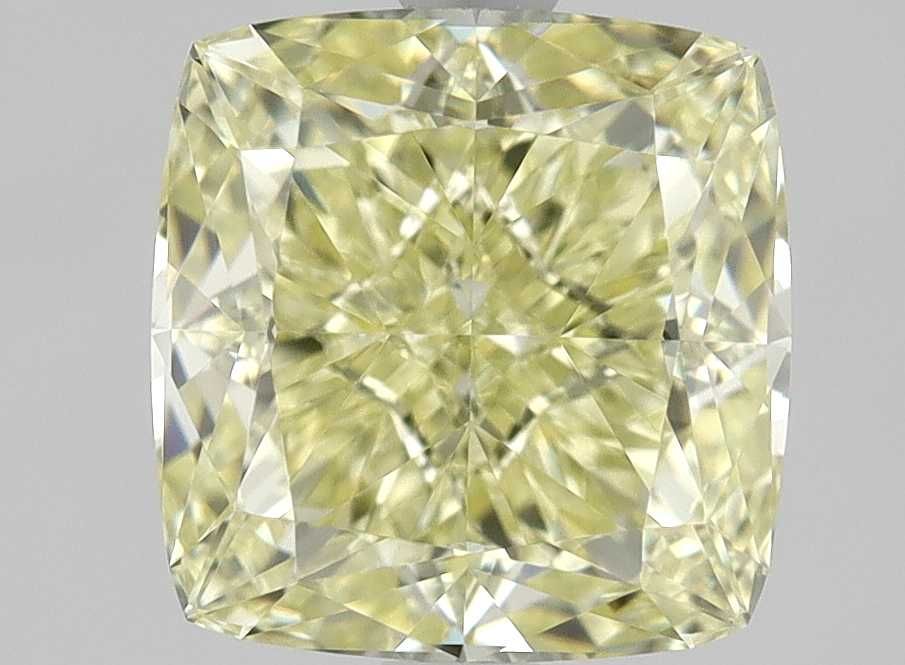 Cushion Fancy Light Yellow Natural Diamond 1.5ct VVS1 loose diamond