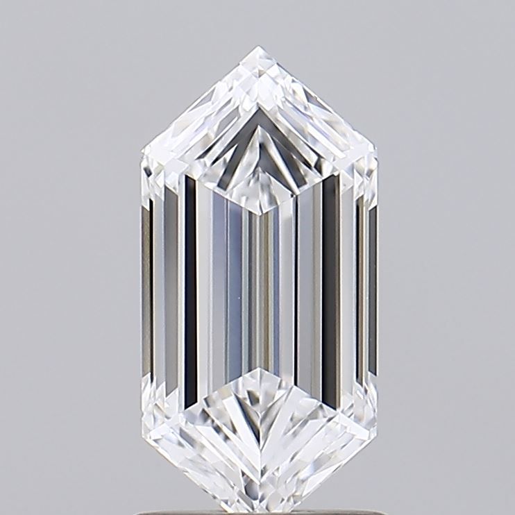 Hexagonal Lab-Grown Diamond 1.59ct D VVS1