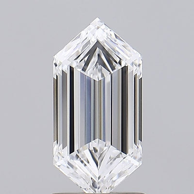 Hexagonal Lab-Grown Diamond 1.59ct D VVS1