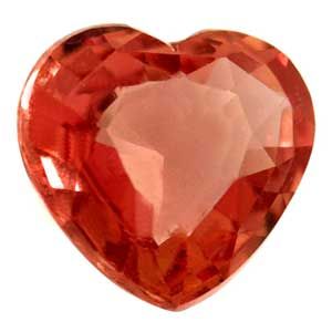 Heart Pink Sapphire 1.21ct loose gemstone