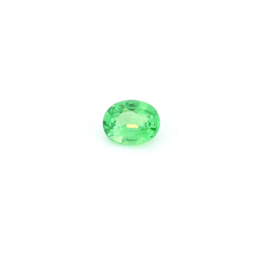 Oval Green Garnet 0.42ct loose gemstone