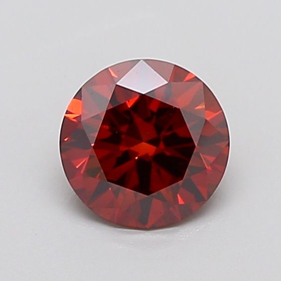 Round Fancy Deep Orange Lab-grown Diamond 1.34ct VS1 loose diamond