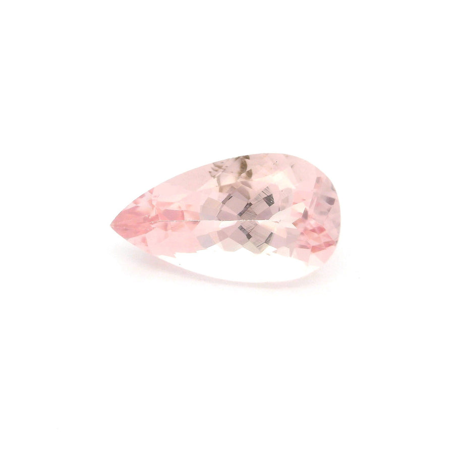 Pear Pink Morganite 2.72ct loose gemstone
