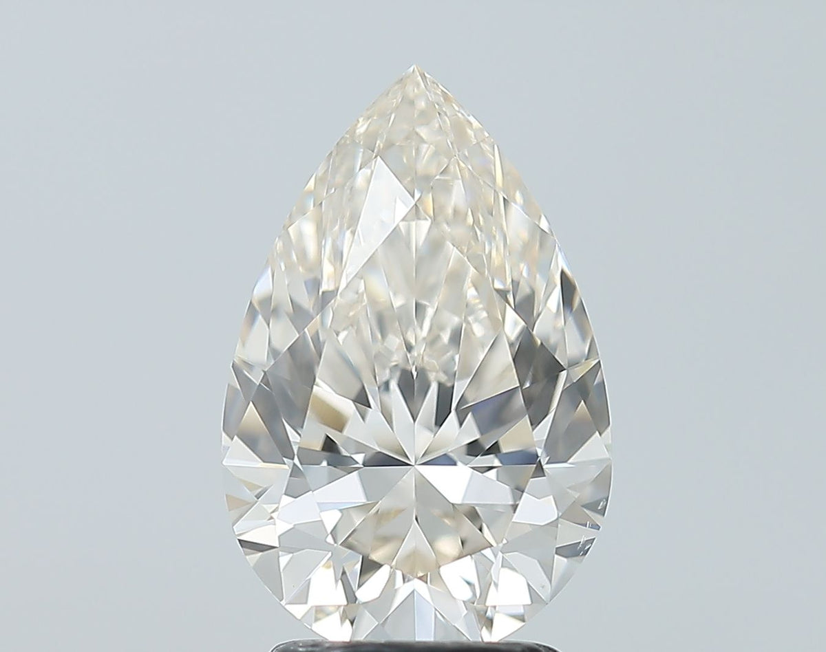 Pear Fancy Light Blue Natural Diamond 2.5ct VS2 loose diamond