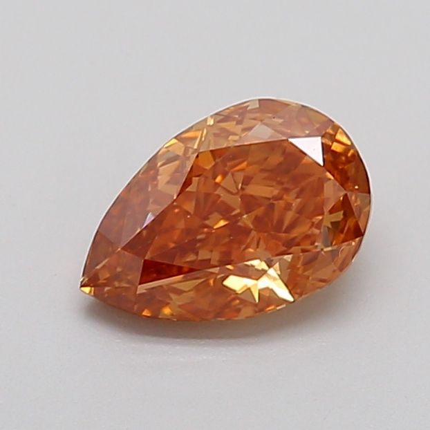 Pear Fancy Brown Lab-grown Diamond 1.09ct VS1 loose diamond